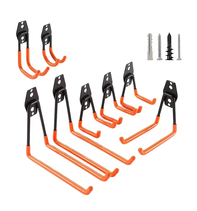 Hot Selling Heavy Duty Garage Tool Hooks Wall Mount Anti-Slip Coating Storage Rack Hook for Hanging Bike details