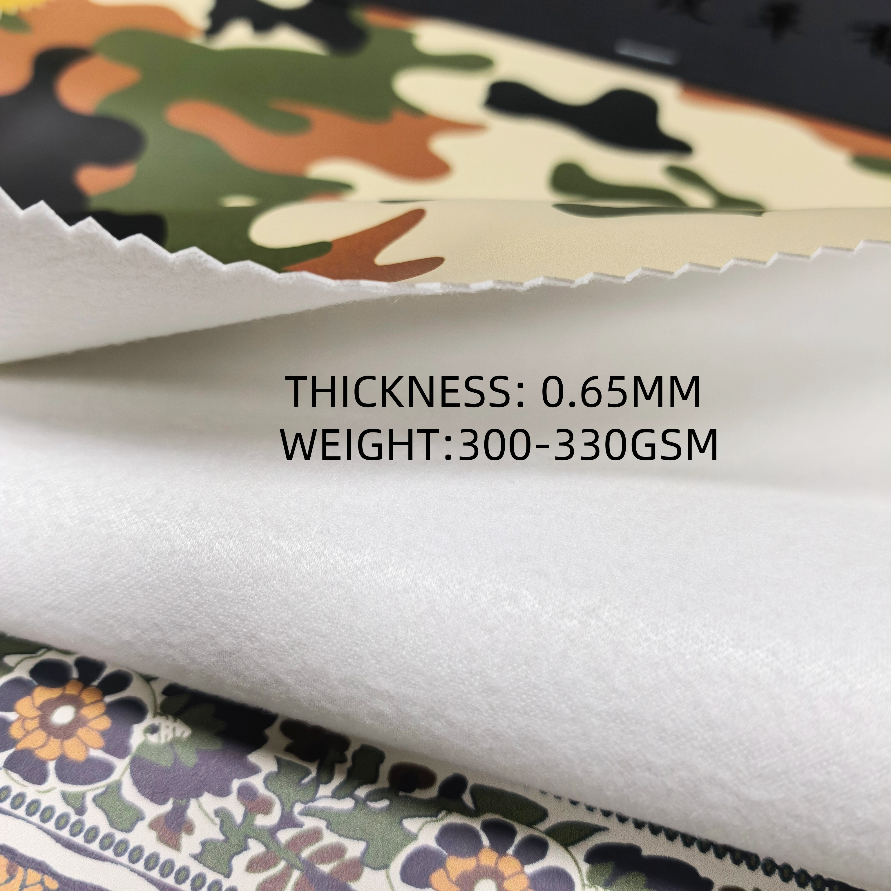 Colorful Stretchy Leather Fabric For Jacket Pants Dress Set Custom Print PU Leather Fabric Factory Direct Sale PU Leather Fabric