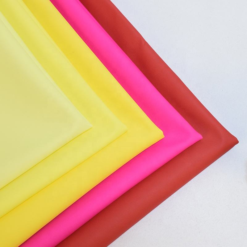 PFAS FREE High Quality PU Synthetic Leather China  for Customized Waterproof Raincoats Garments KnittedBacking Technics Finished