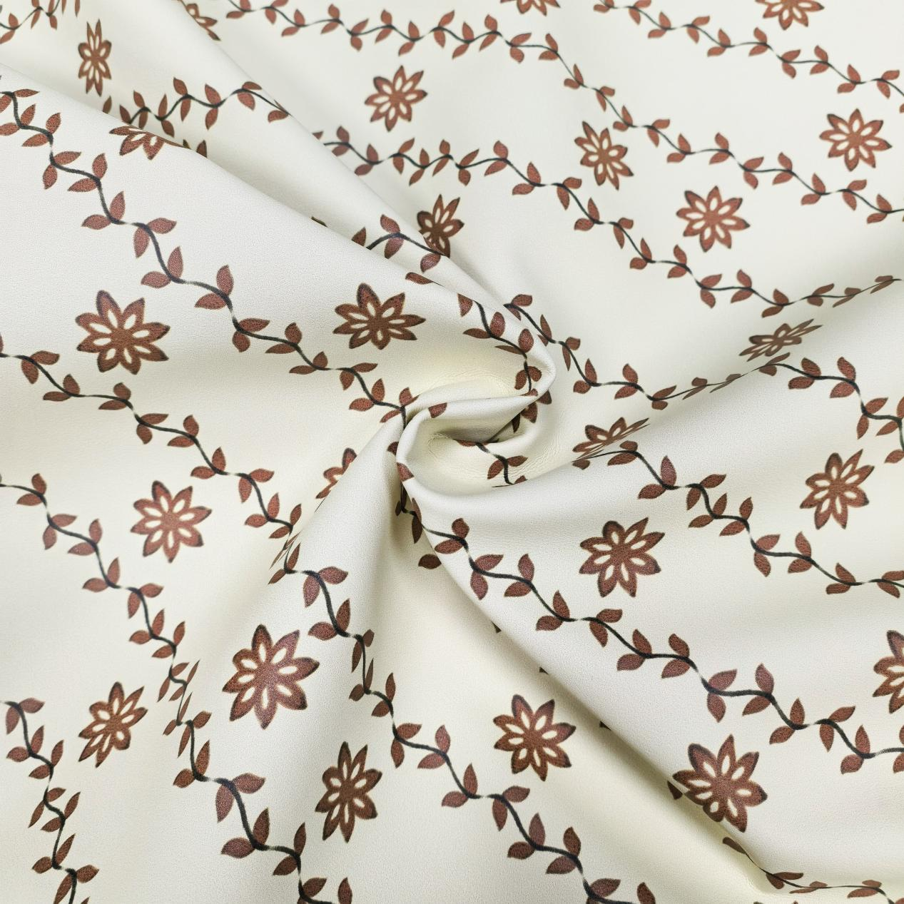 Custom Denim Look Print Stretchy Leather for Pants Fabric Soft Touch Elastic PU Leather Custom Pattern Synthetic Leather