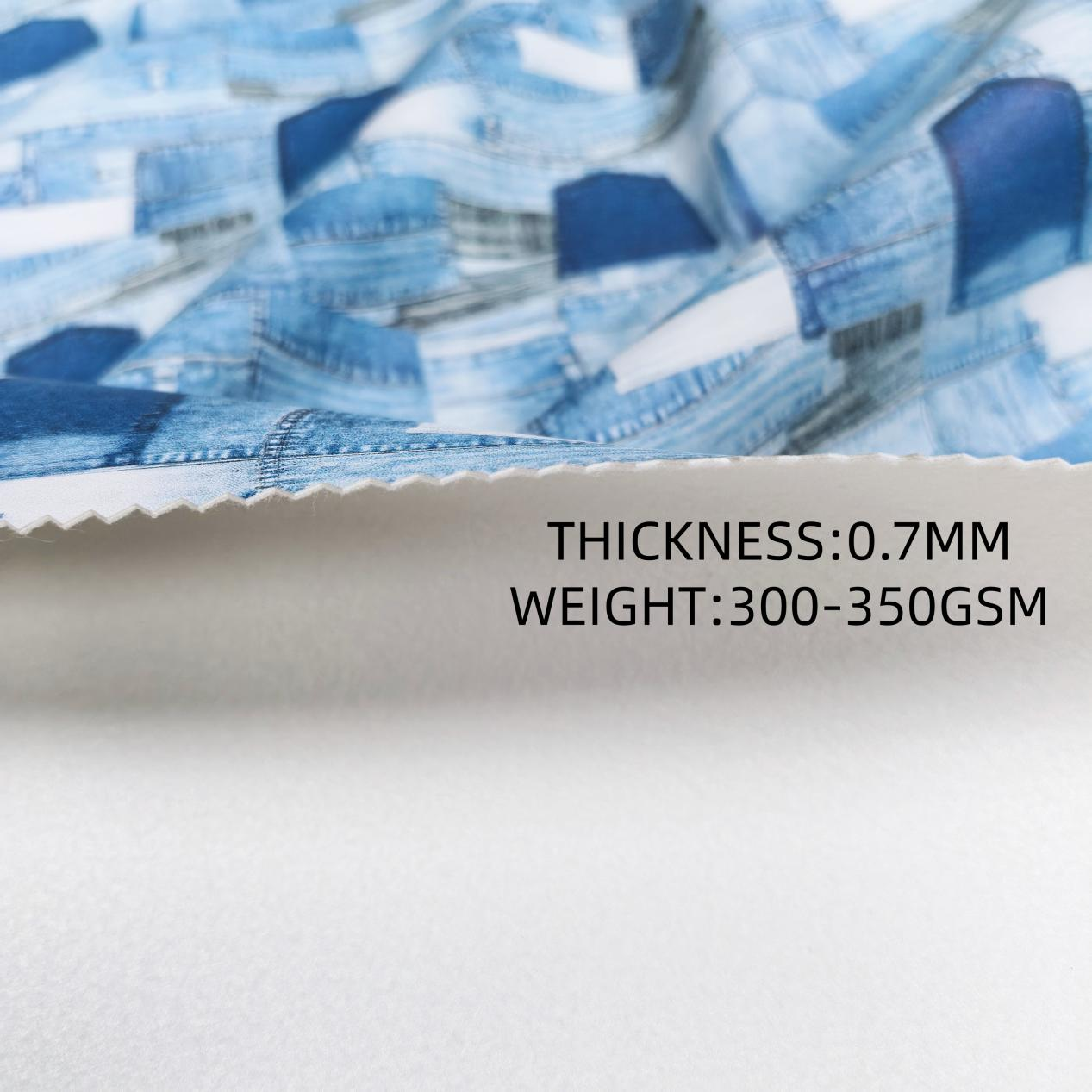 Custom Denim Look Print Stretchy Leather for Pants Fabric Soft Touch Elastic PU Leather Custom Pattern Synthetic Leather (6).png