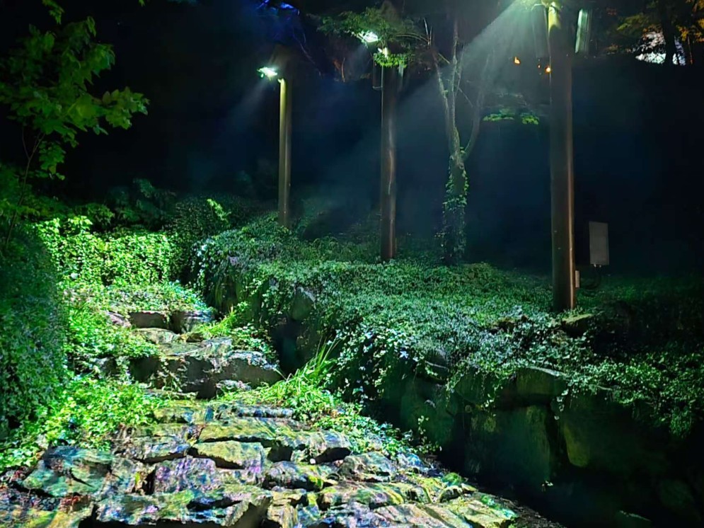5000 Lumen Wind Cooling Ground Projection