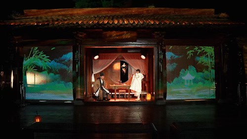 Light And Shadow Create a Big Show Of Immersion Night Tour, And The Waterproof Box Of Outdoor Projector Of Dongguan Shirui Company Helps Huzhou Reproduce The Culture Of 