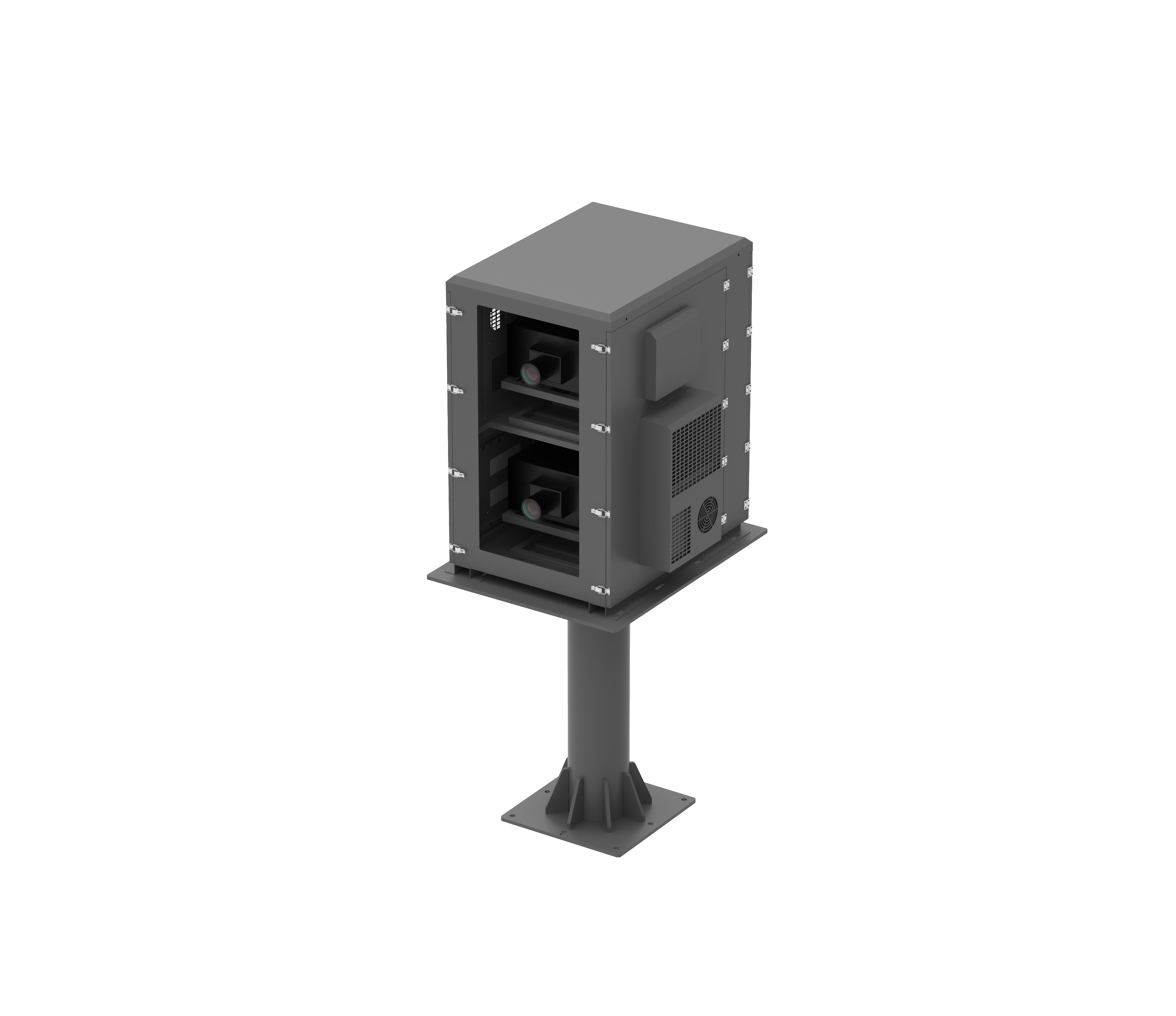1,Customized Outdoor Projector Enclosure Box Ip65 Dustproof Video Thermostat Controller Projector Enclosure.png