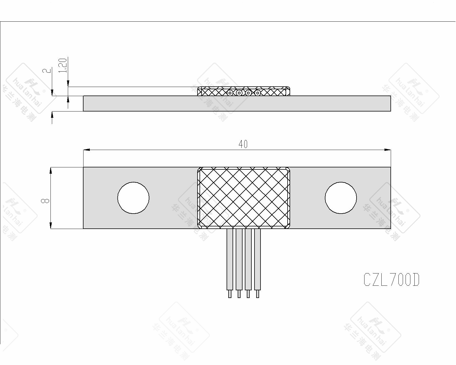Steel Micro Sensor CZL700D load cell technical specifications
