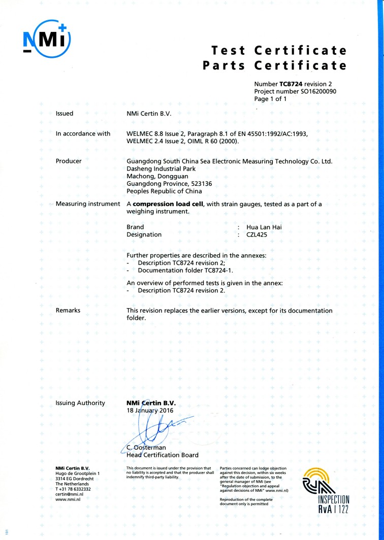 certification