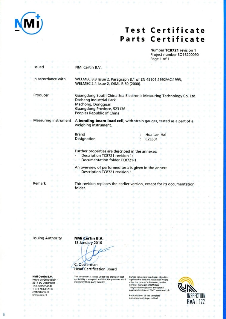 certification