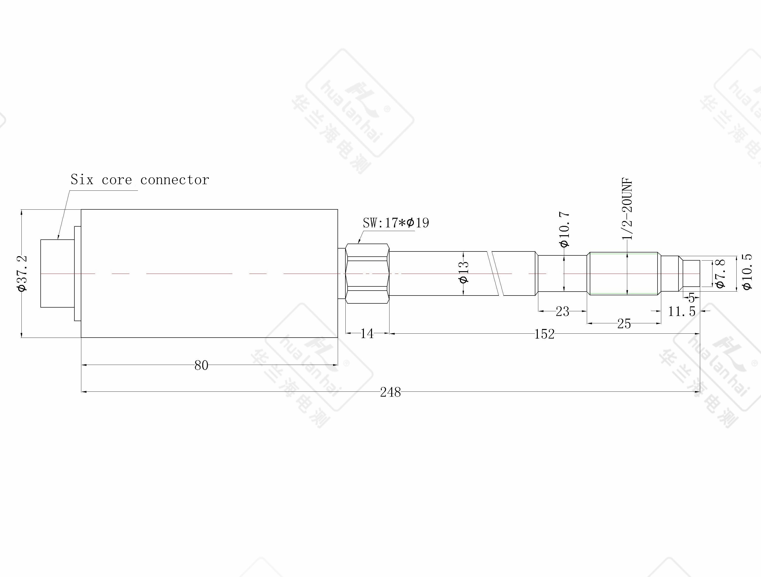 PT112 high temperature melt pressure sensor transmitter device