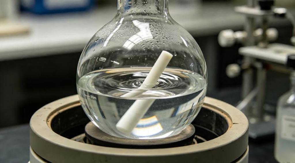 Application of PTFE Stir Bar for Improving Yield of Esterification Reaction