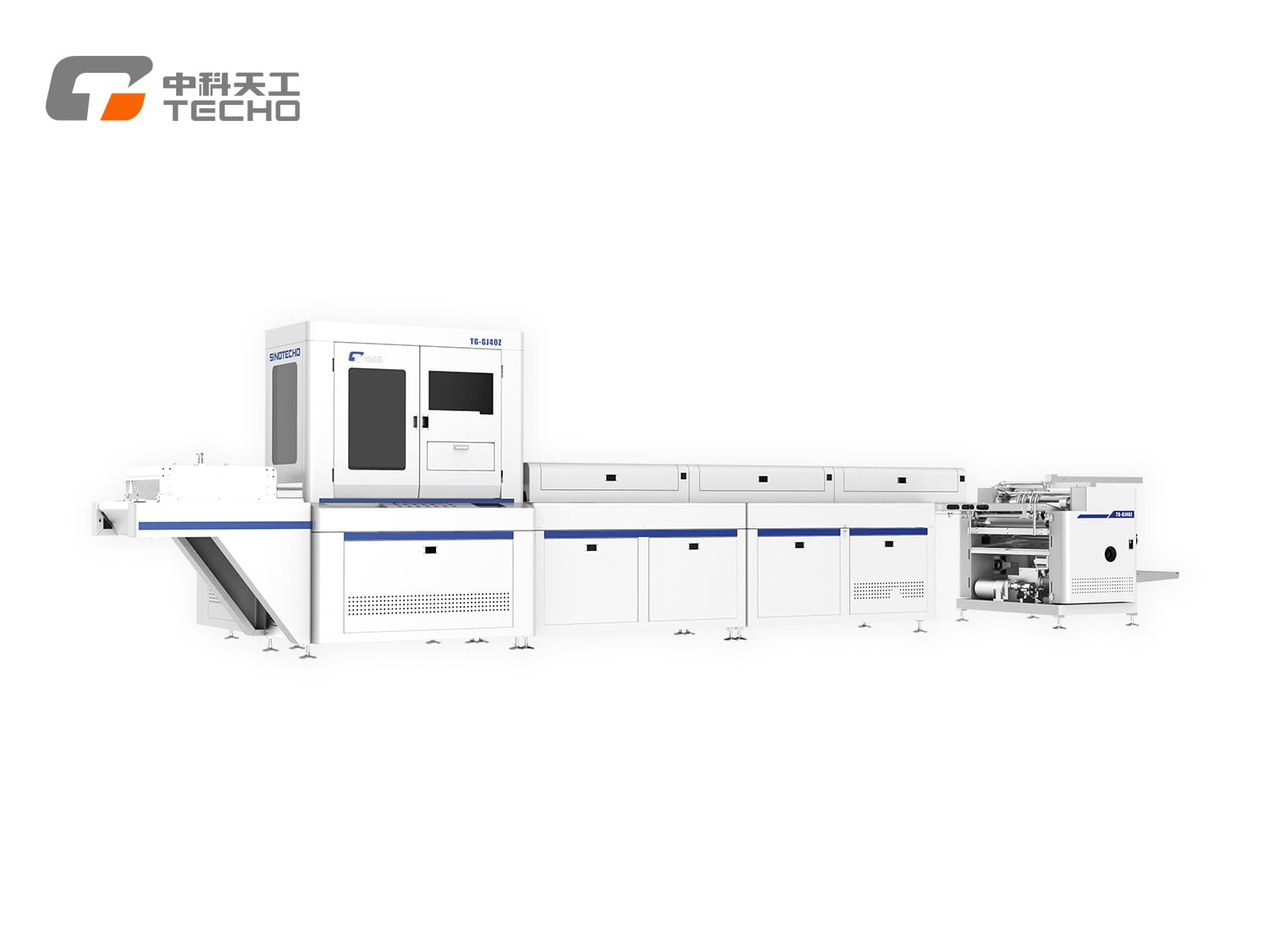 Intelligent High-Speed Cover Paper Gluing and Positioning Machine