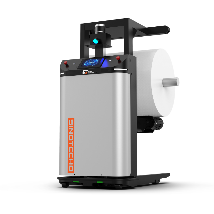 Roll Paper Docking & Feeding AGV