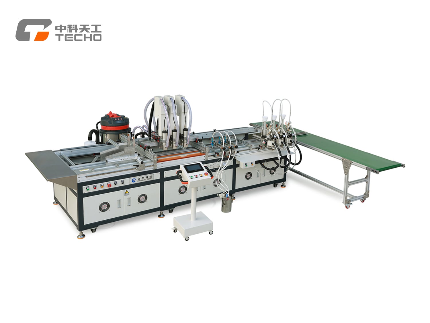 Grey Board Magnet Sheet Pasting Machine