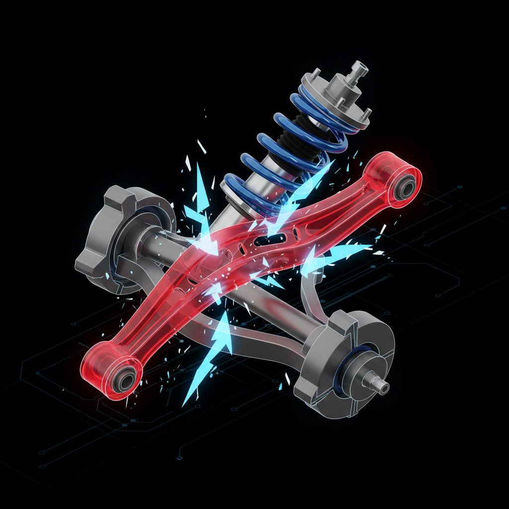 Eliminate Stamped Steel Control Arm Flex for Better Handling
