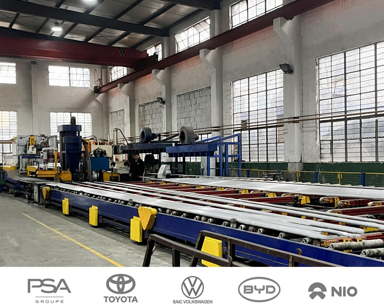 Professional Aluminium Extrusion Automotive Parts