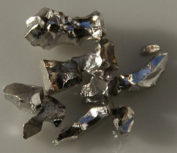 iridium origin from rare ore and refined metal