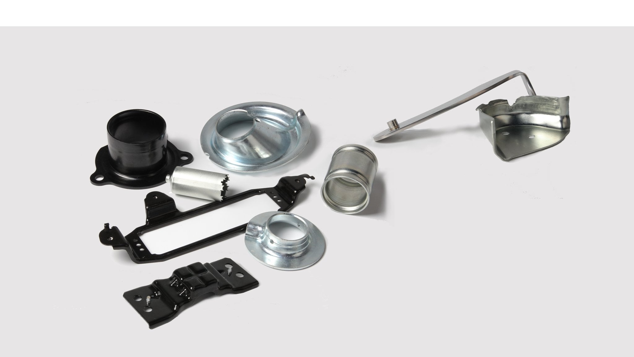 lightweight automotive components highlighting steel and aluminum use