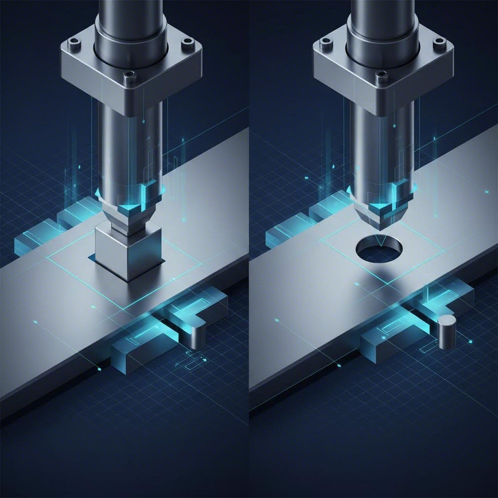 Blanking vs Piercing in Automotive Stamping: Process Mechanics & Die Design