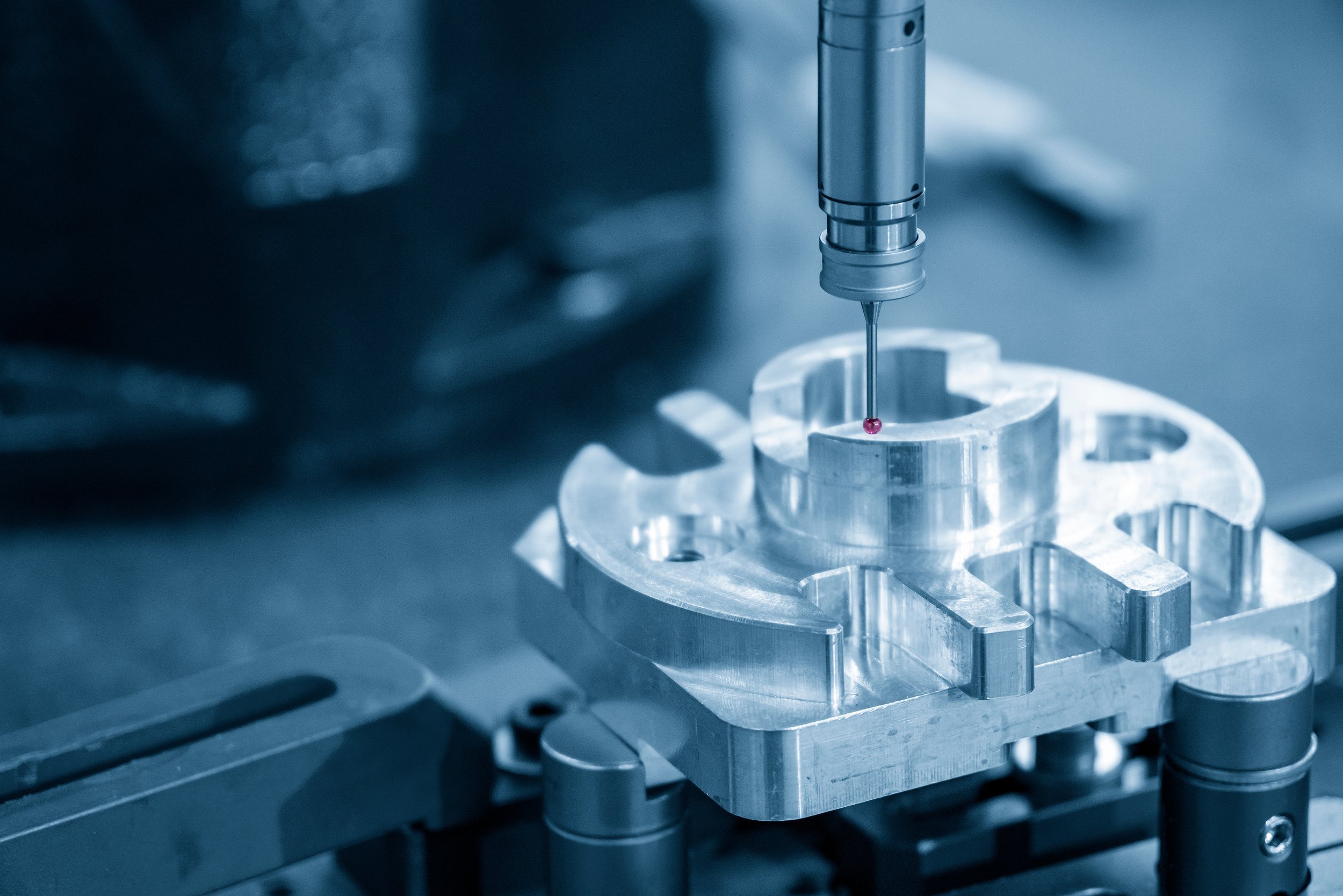 quality inspection ensuring cnc machined parts meet specifications