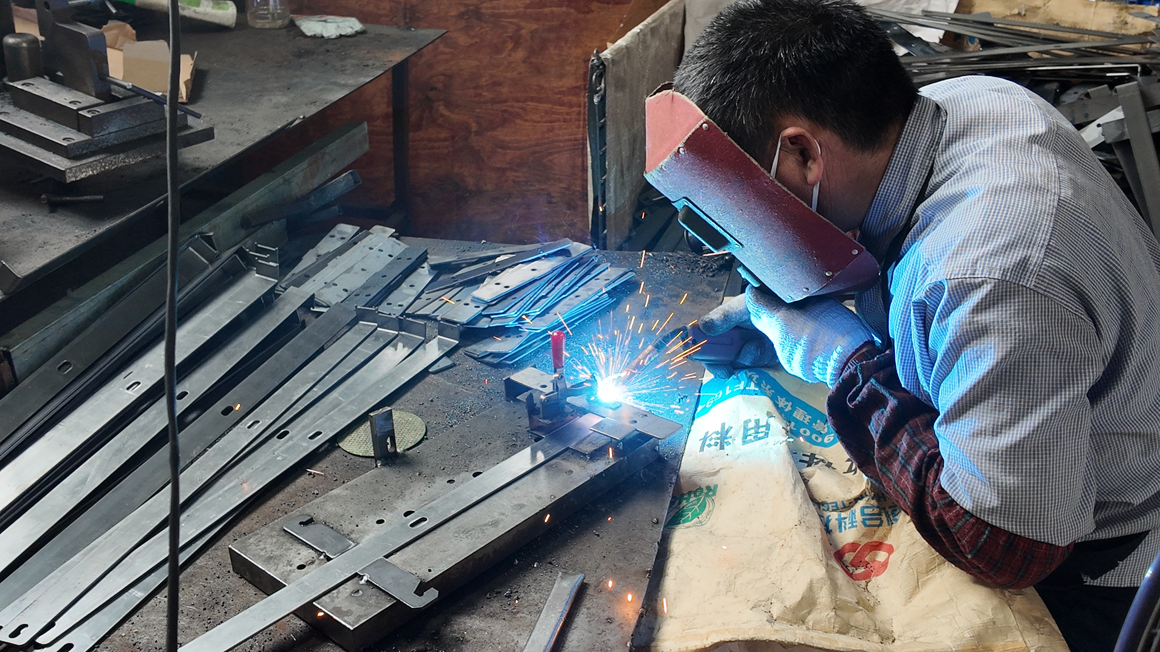 ac tig welding technique on an aluminum to aluminum joint