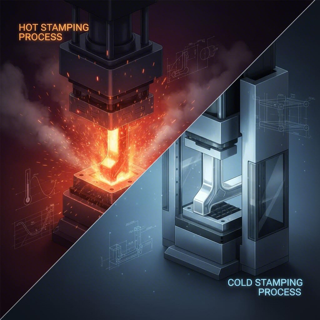 Hot Stamping vs Cold Stamping Automotive Parts: The Engineering Decision Guide