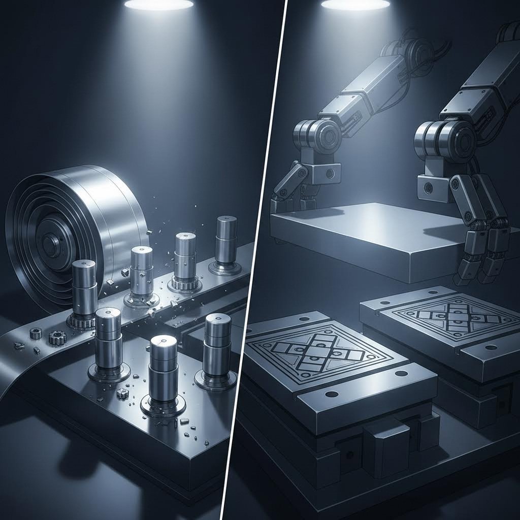 Progressive Die vs. Transfer Die Automotive: The Technical Stamping Guide