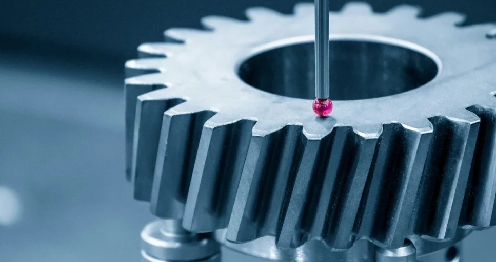 cmm inspection verifying dimensional accuracy of precision machined components