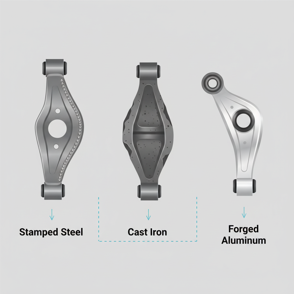 Stamped Steel Control Arms: Your OEM vs Aftermarket ID Guide