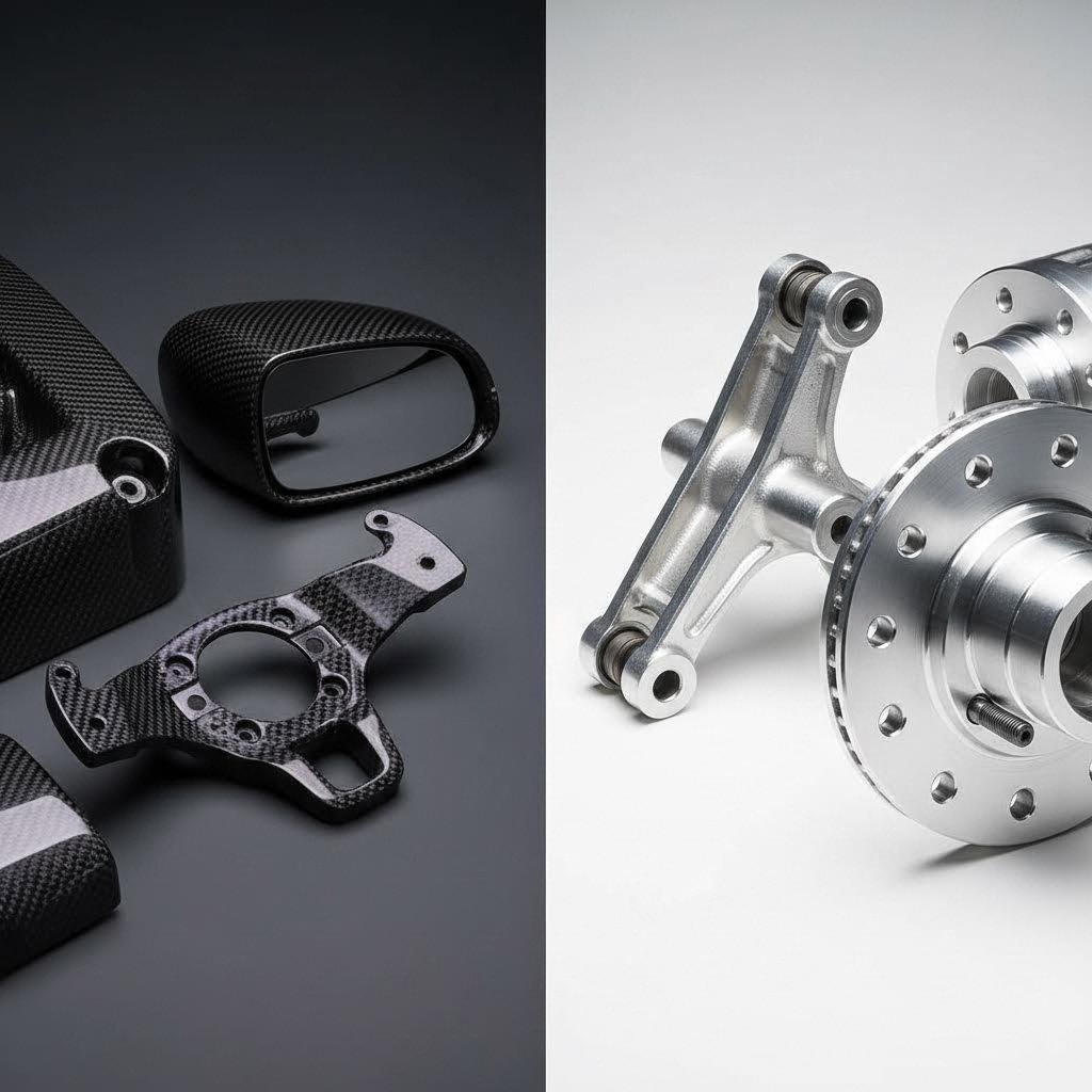 Why Forged Carbon Fiber Vs Forged Aluminum Matters for Your Business