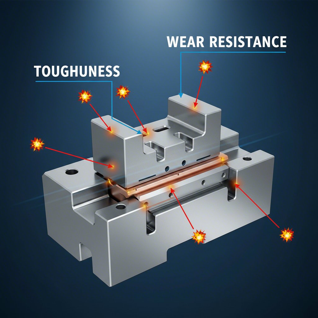 Key Cold Work Tool Steels for High-Performance Stamping Dies
