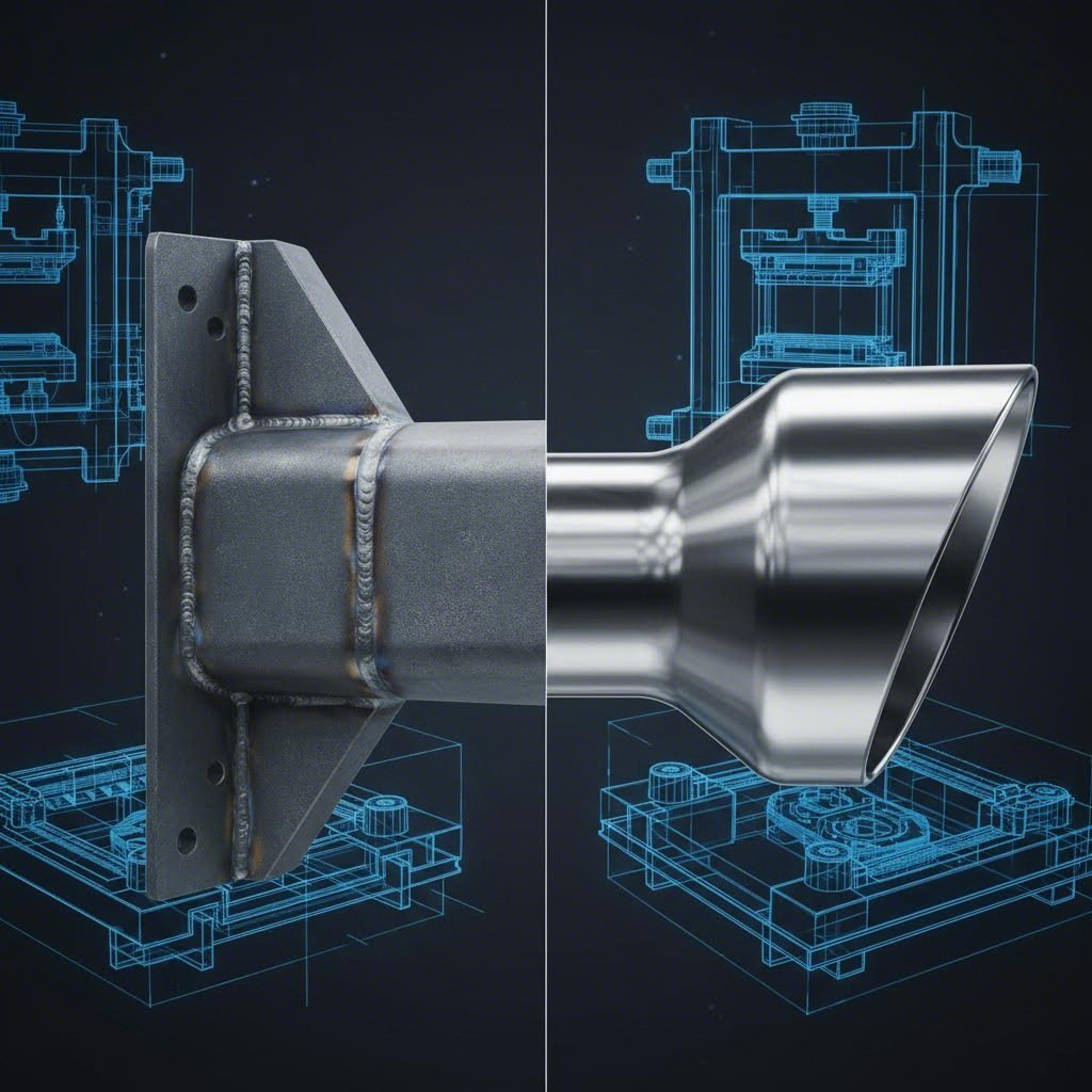 Stamping Stainless Steel Exhaust Components: 409 vs 304 & Process Mastery