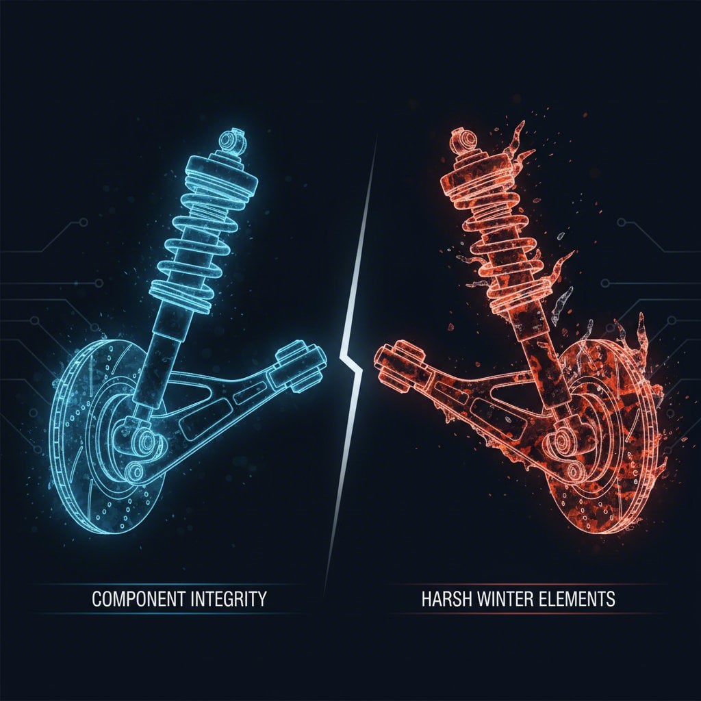 Stamped Steel Control Arms: A Risky Choice for Winter?