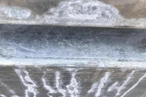 different zinc coated steel finishes and bare steel surfaces