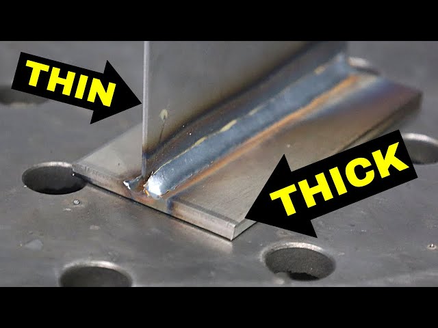 beginner welding practice on mild steel with proper safety gear and a clean workspace