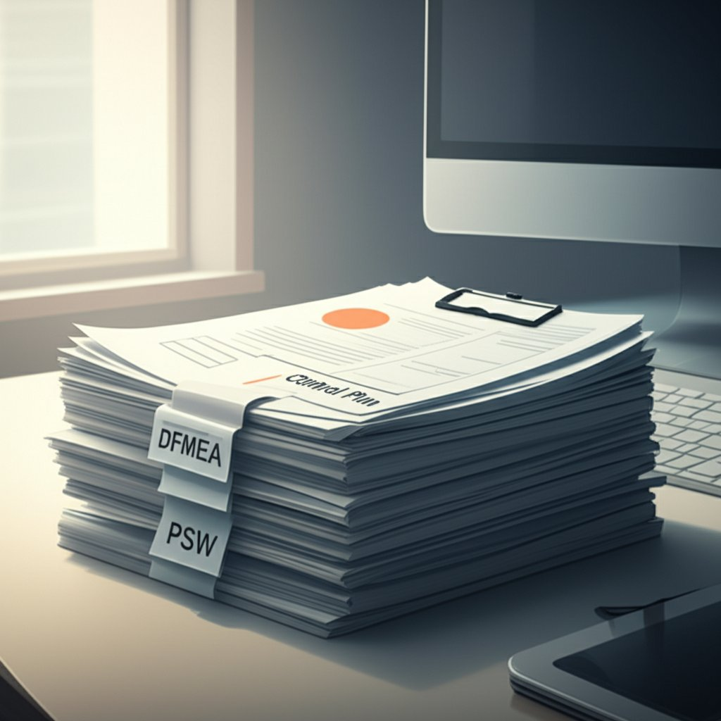 PPAP Documents With Example: PFMEA, Control Plan, PSW Filled