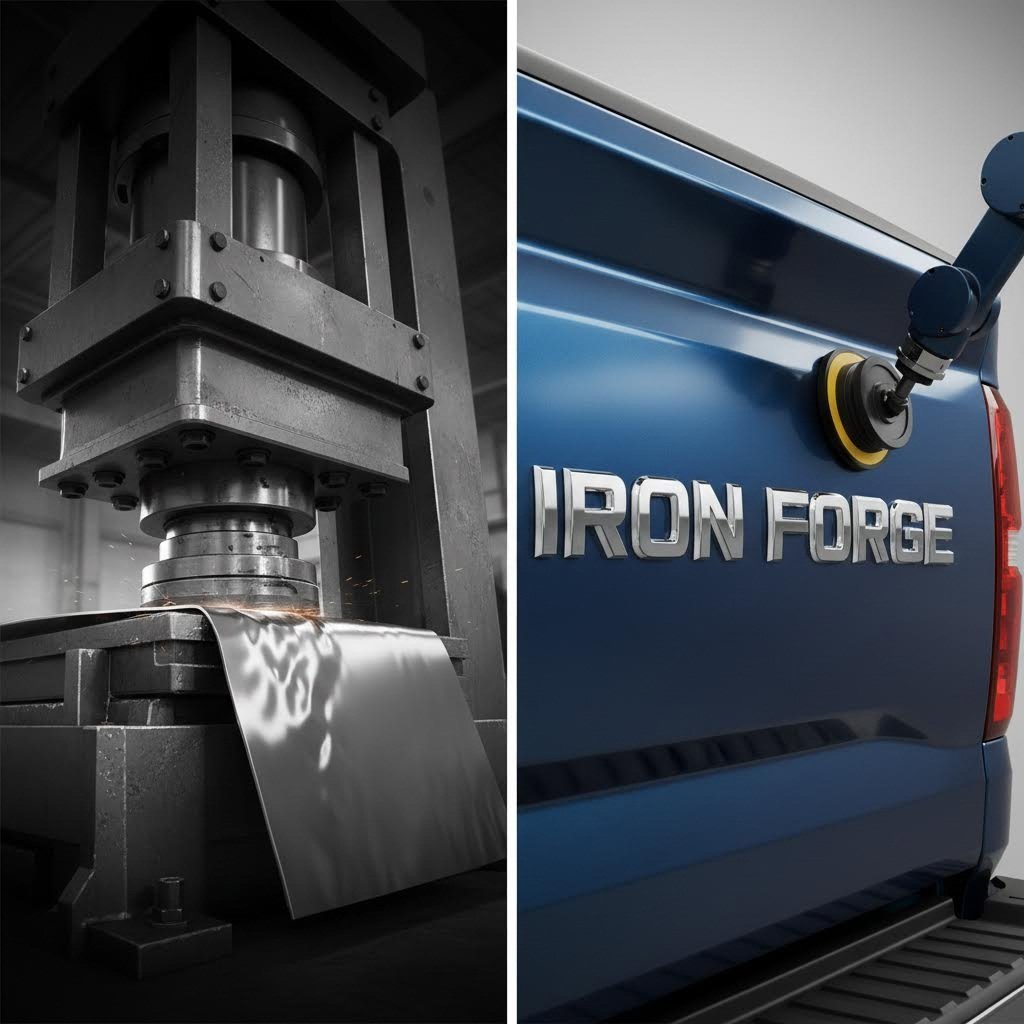 Tailgate Stamping Automotive: From Factory Press to Custom Lettering