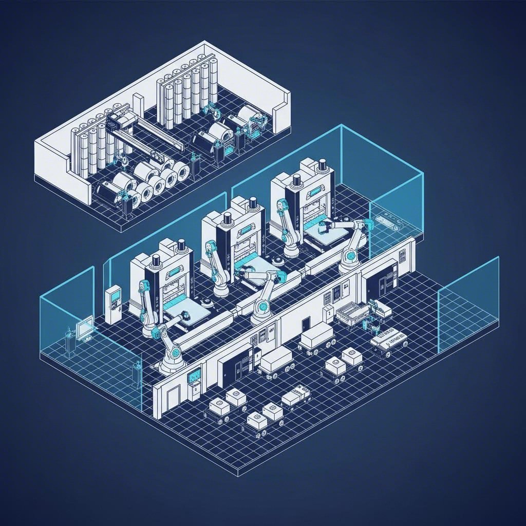 Automotive Stamping Plant Layout: Optimizing Workflow & Facility Design
