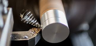 aluminum parts displaying various surface finish options available