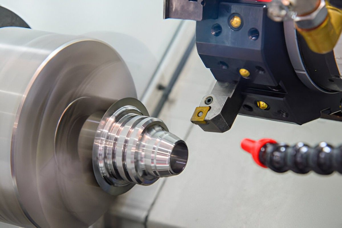 controlled speed and lubrication while drilling metal