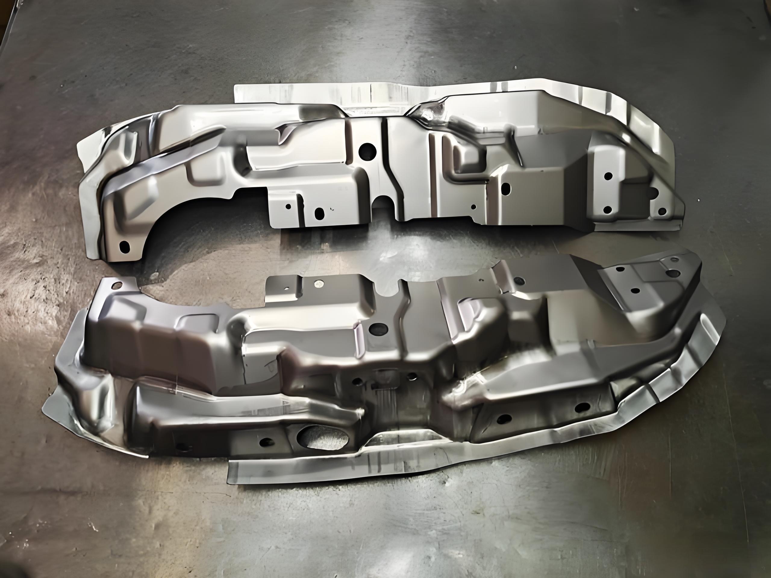 key areas in a vehicle where stamped metal parts are essential