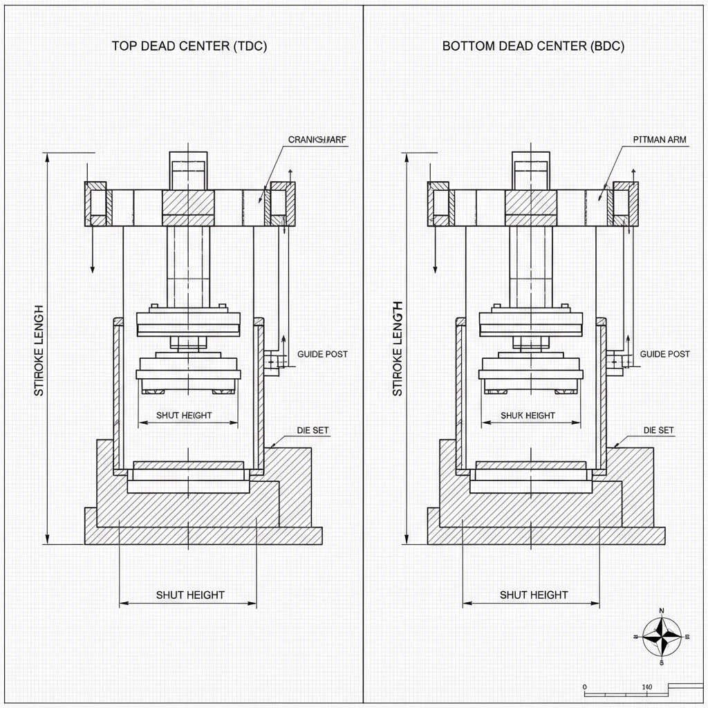 Choosing Press Stroke for Stamping: Speed, Torque & Physics