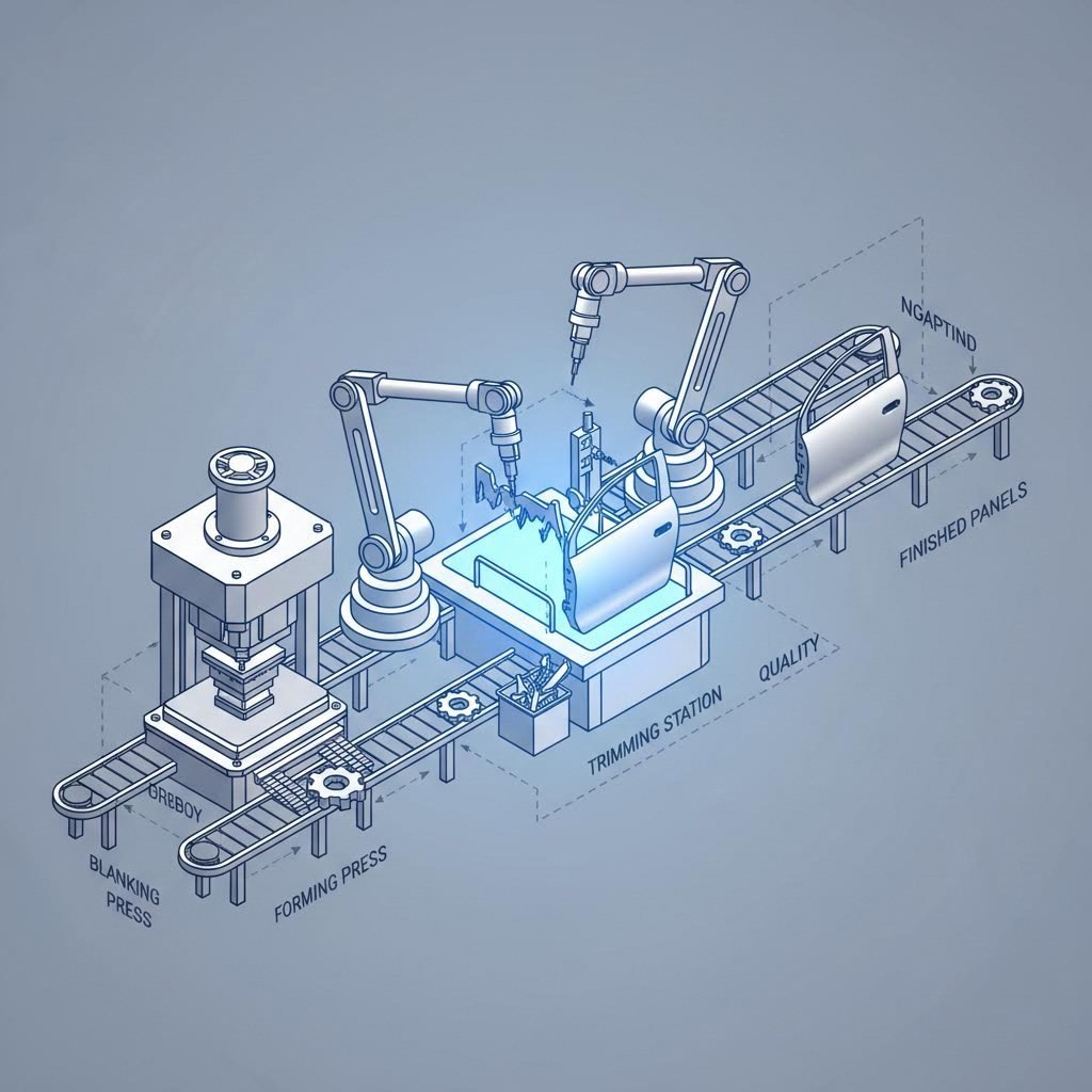 Trimming Stamped Automotive Parts: Engineering Guide & Methods