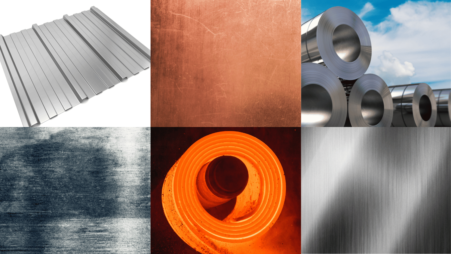 common sheet metal materials offer distinct properties for different application requirements
