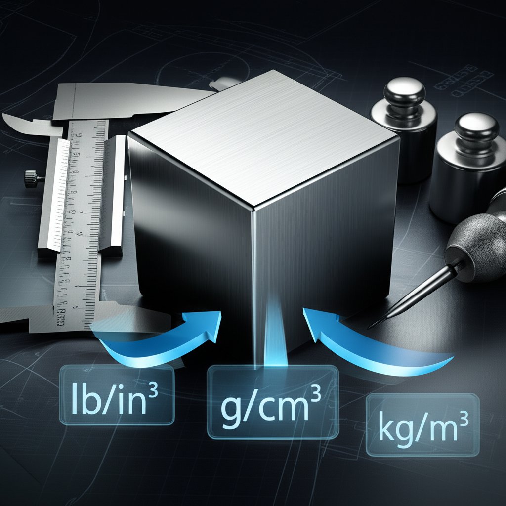 Density of Aluminium in lb in3 With Alloy Table and Calculator