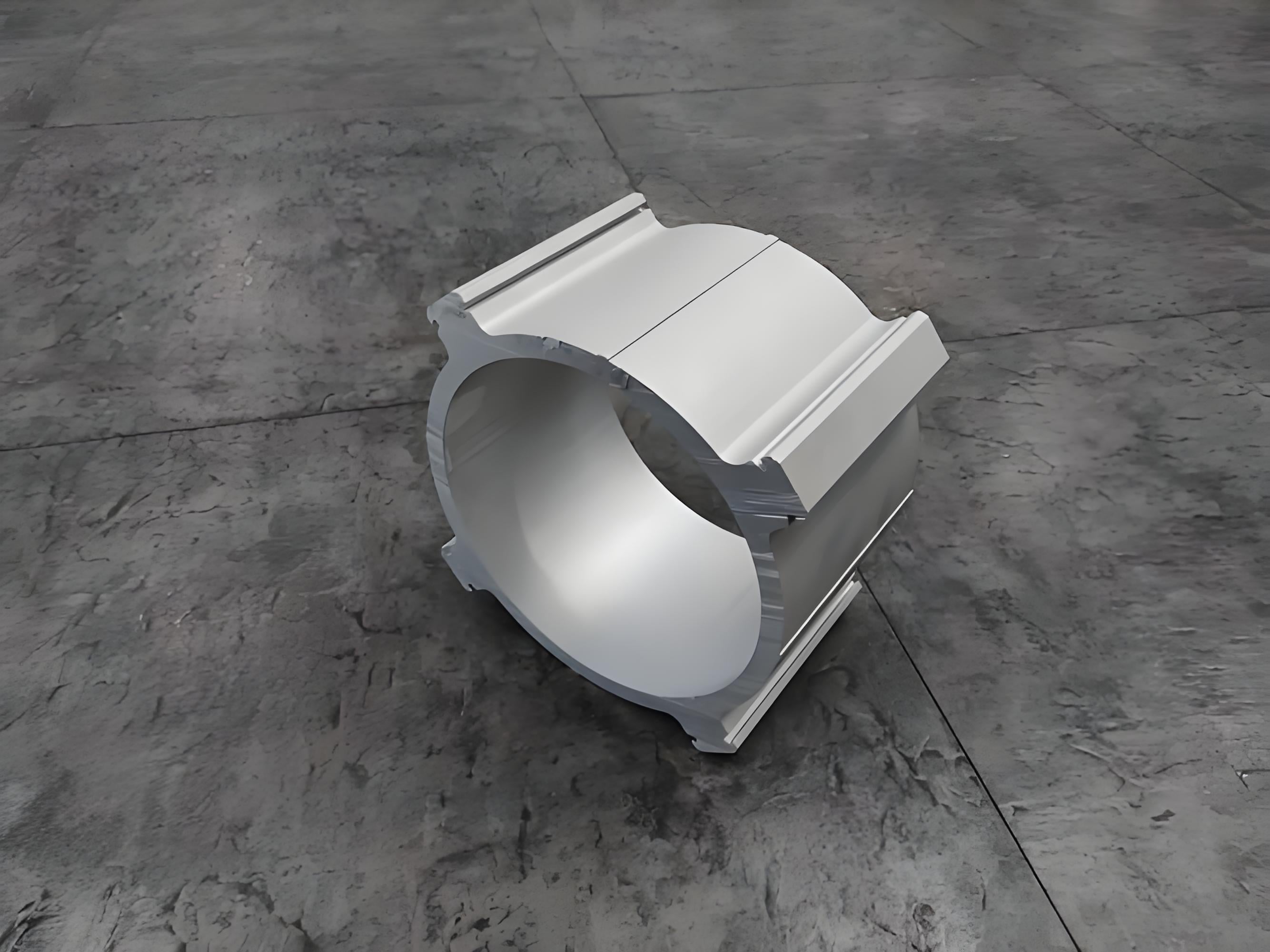 modern automotive chassis featuring custom aluminum profiles for strength and efficiency