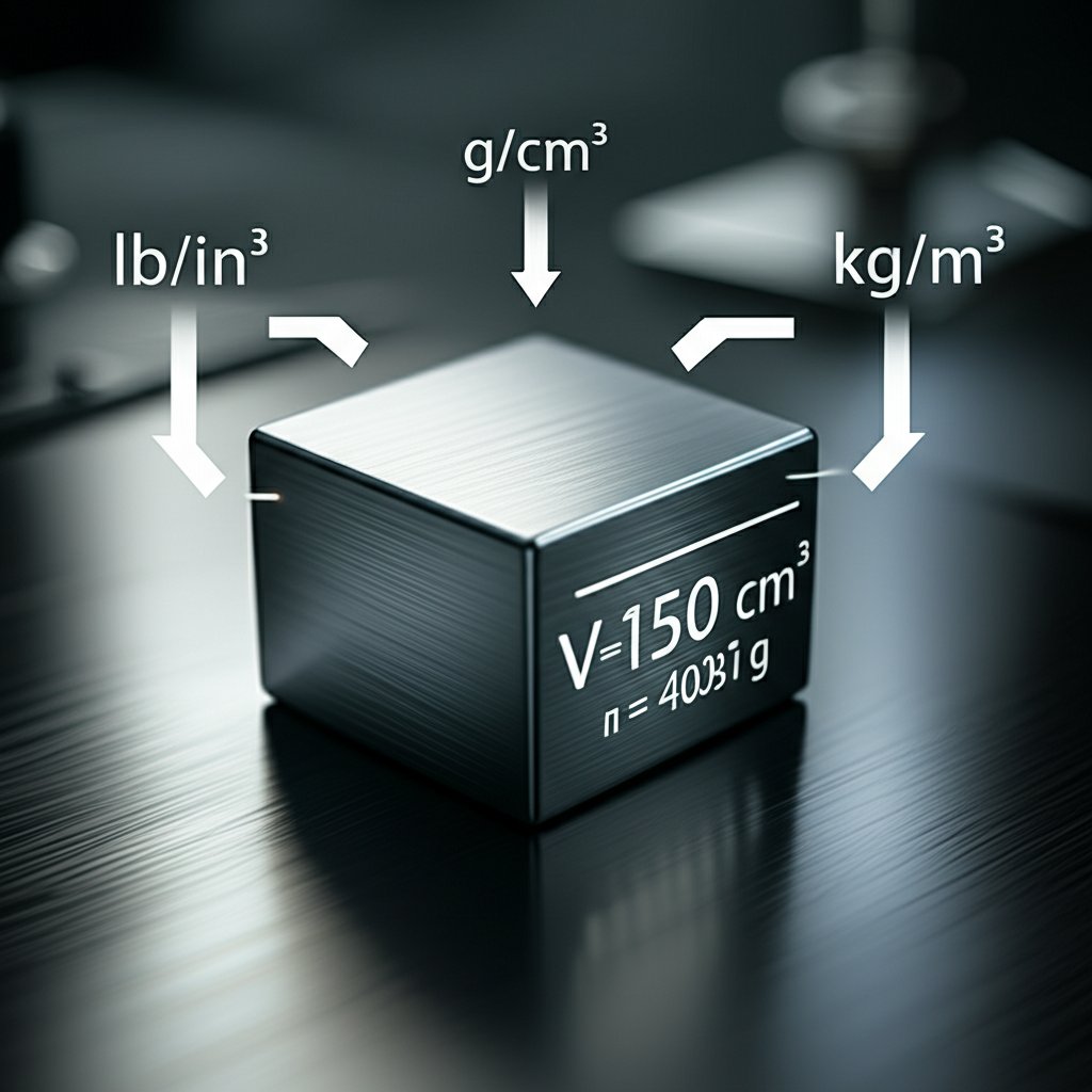 From Volume To Weight: density of aluminum lb/in3 With Worked Calcs
