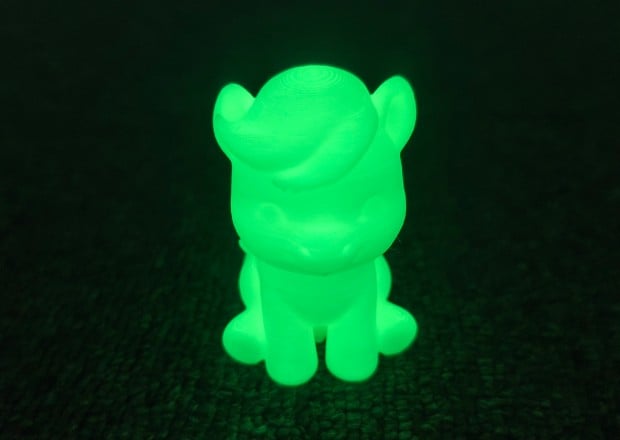 Photoluminescent 3D Printing Filament