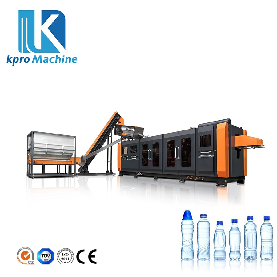 Full Electric Automatic 6 Cavity 12000BPH PET Plastic Bottle Blow Molding Machine