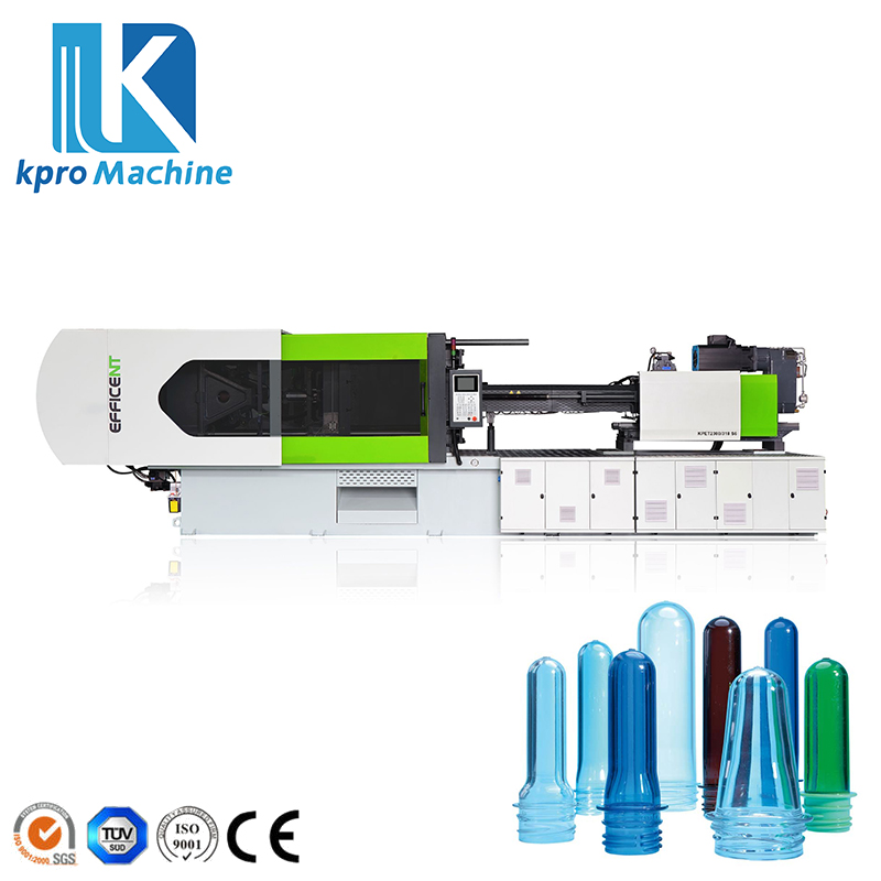 Vollautomatische Spritzgießmaschine für PET-Vorformlinge