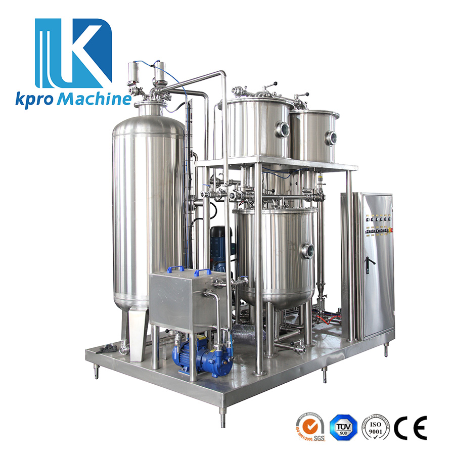getränke-Zugabemischer für CO₂ mit einer Kapazität von 6 t/h, aus Edelstahl SUS304, zur Kohlisierung, Mischung und Homogenisierung von Sirup