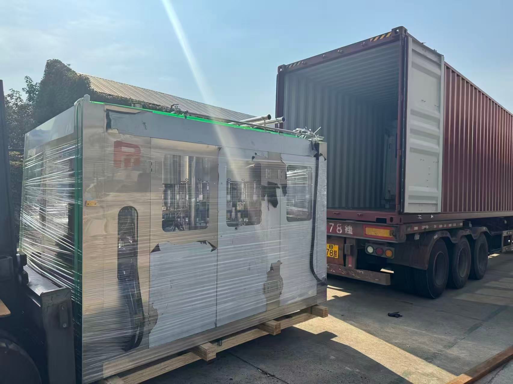 Customized Bottled Water Production Equipment Shipped to Nigeria